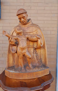 Scultura in legno di St.Antonius
