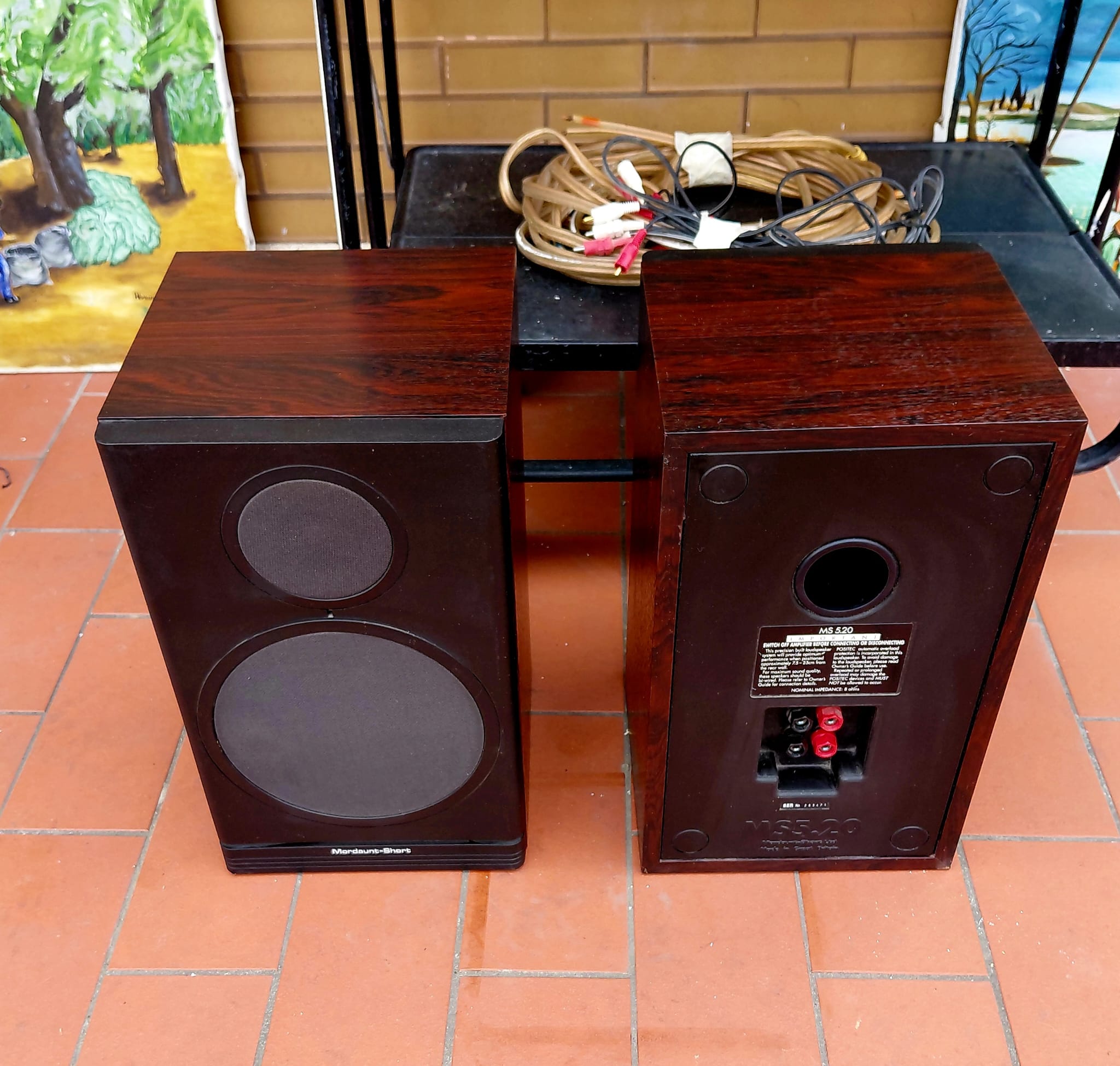 Coppia Diffusori Acustici Mordaunt-Short MS20 Vintage