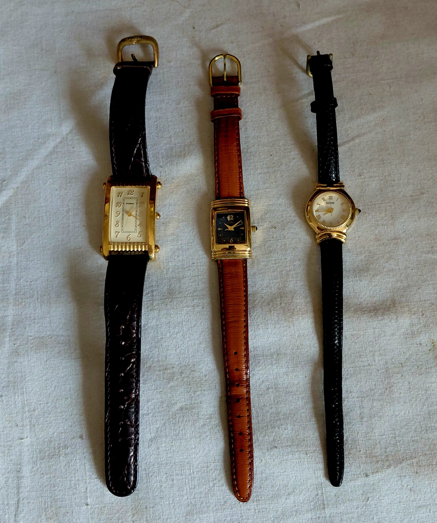 Lotto di 3 Orologi da Polso Vintage da Donna