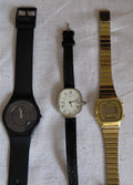 Lotto di 3 Orologi Vintage da Polso – Casio, Margo e Modello Fashion