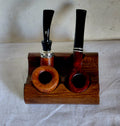 Coppia di  Pipe  in radica in legno
