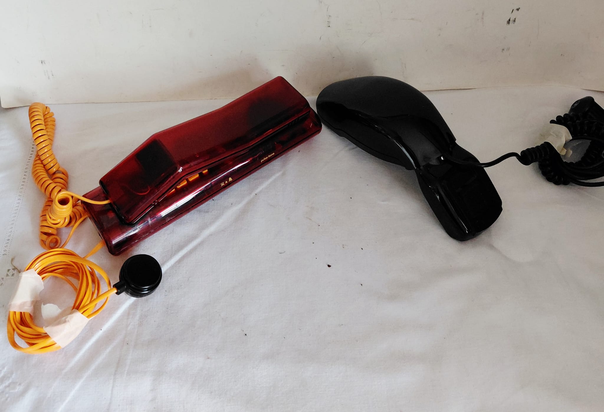 Telefono SIP vintage da parete con cornetta