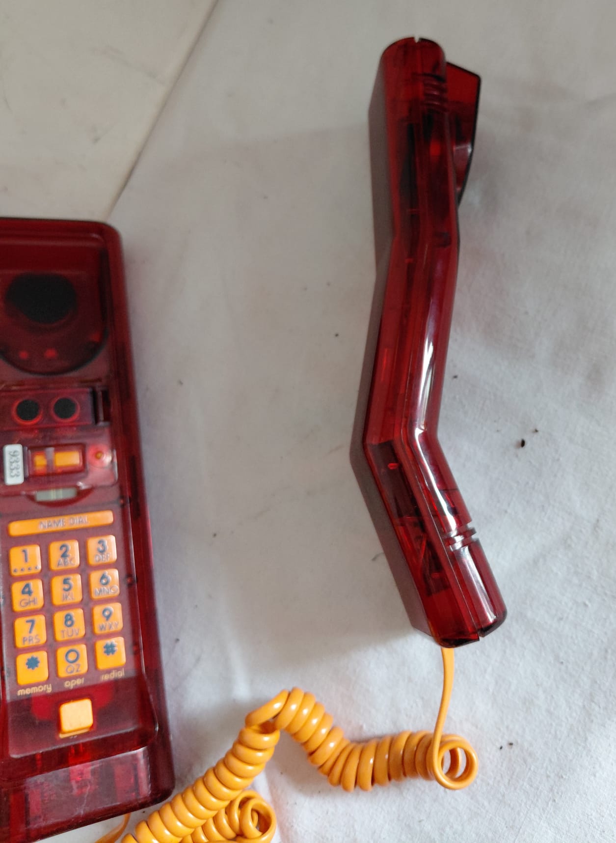 Telefono SIP vintage da parete con cornetta