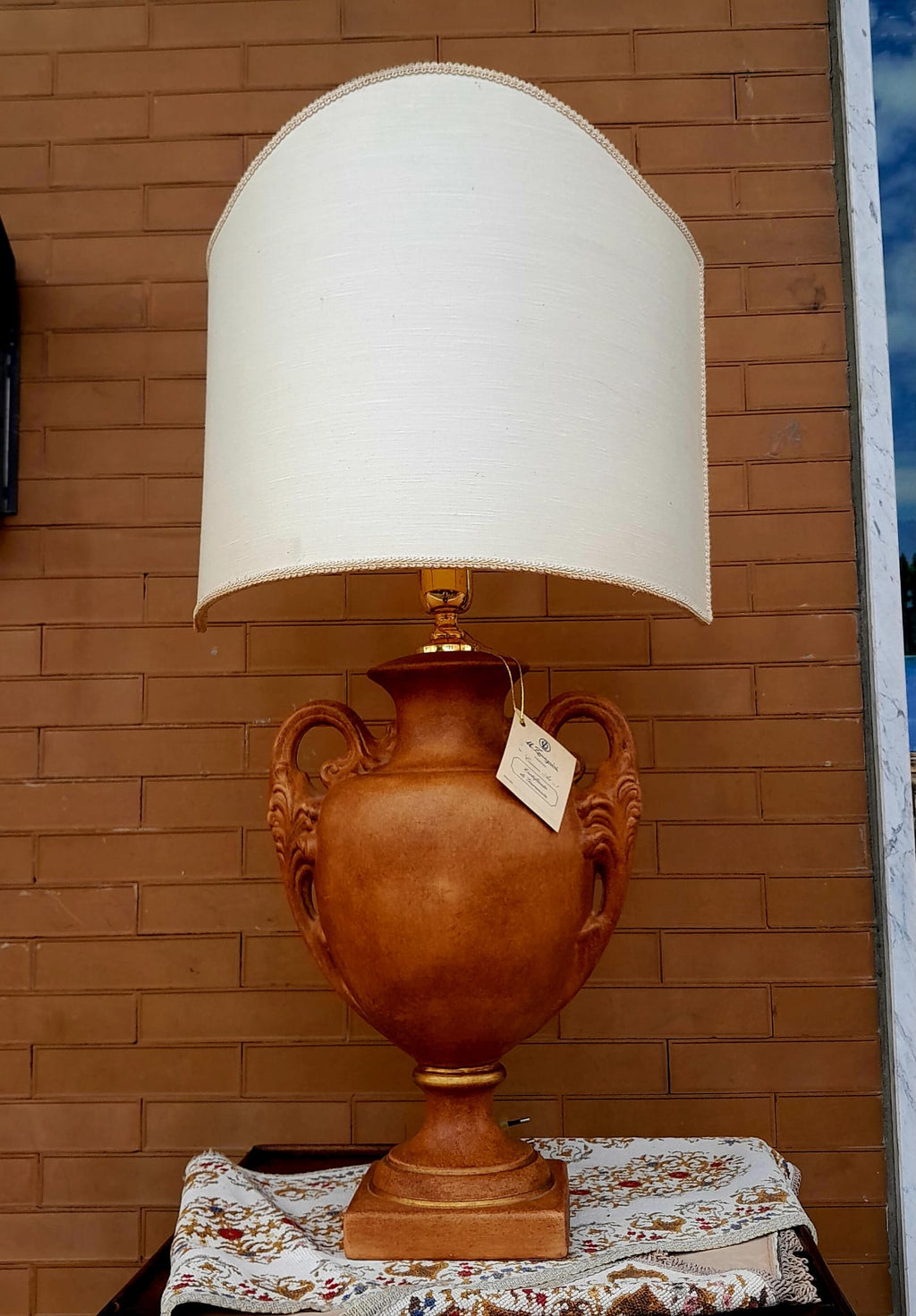 Lampada in legno