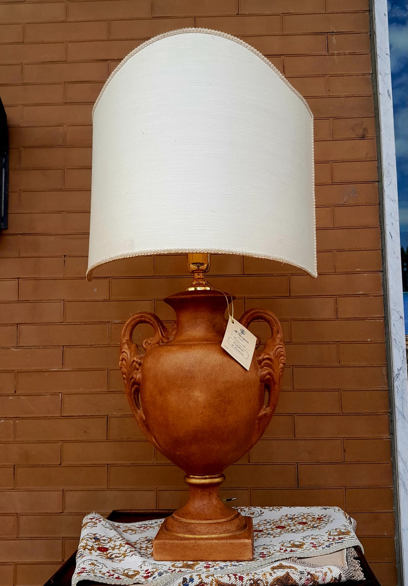 Lampada in legno