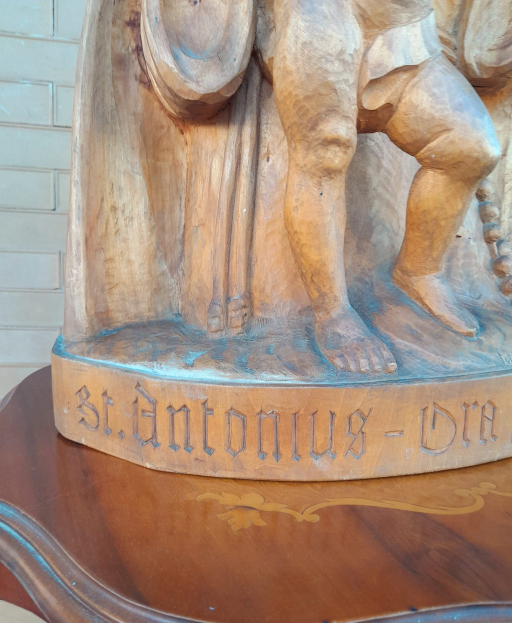 Scultura in legno di St.Antonius