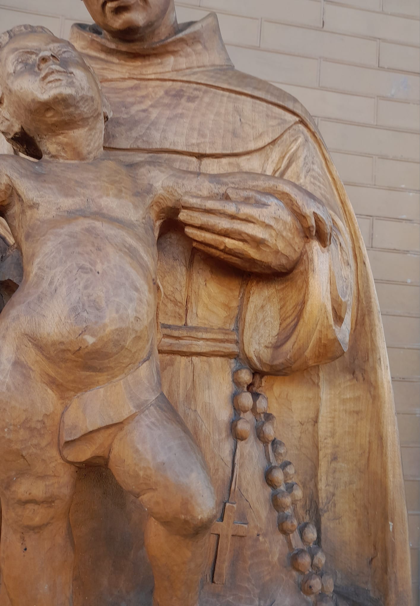 Scultura in legno di St.Antonius