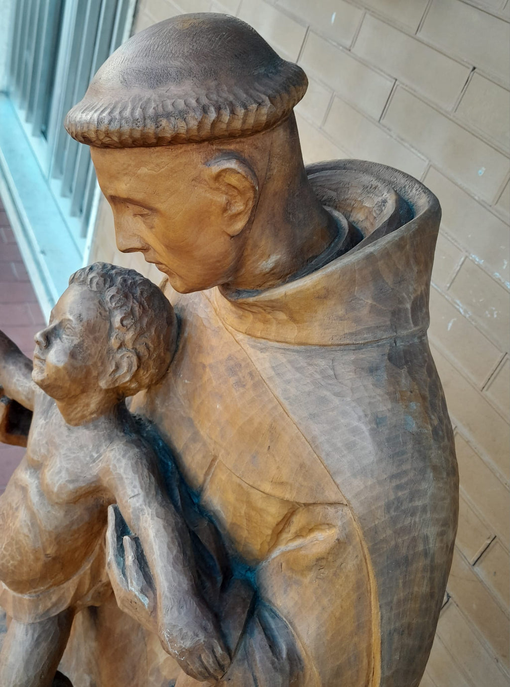 Scultura in legno di St.Antonius