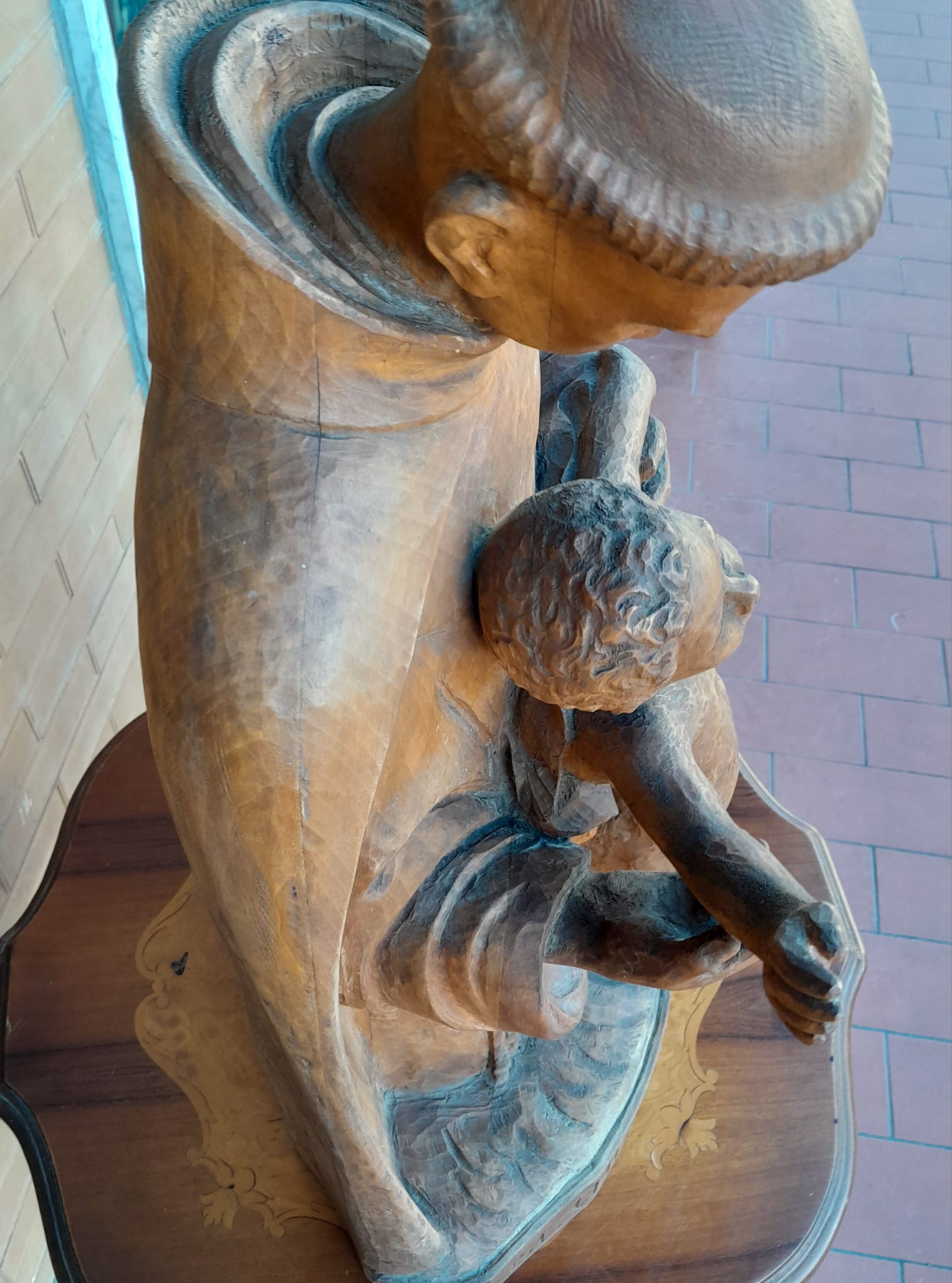 Scultura in legno di St.Antonius
