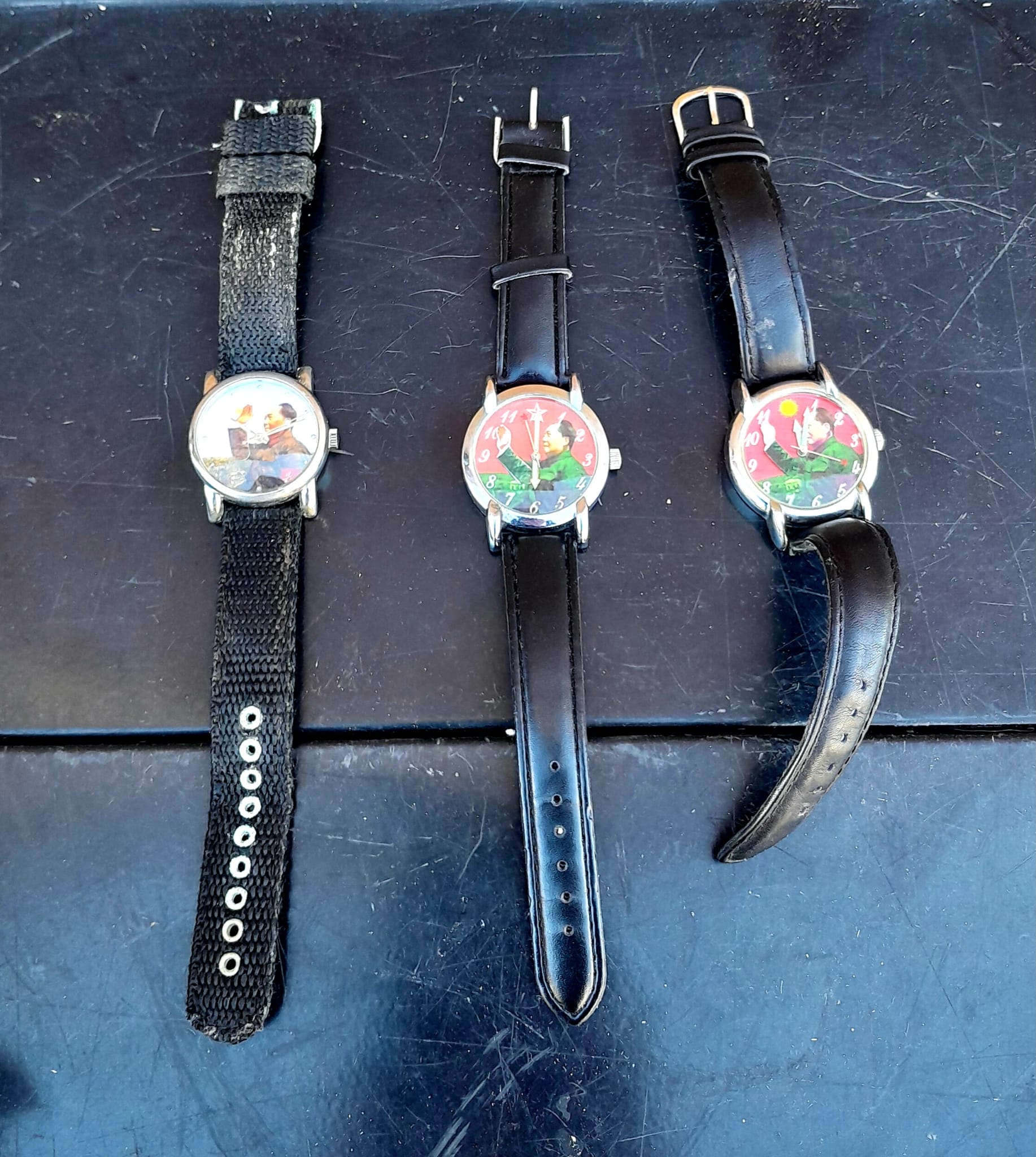 3 orologi mecanici originali funziona