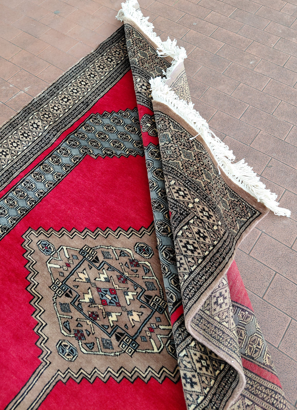 Tappeto hand-made cashmere certificato