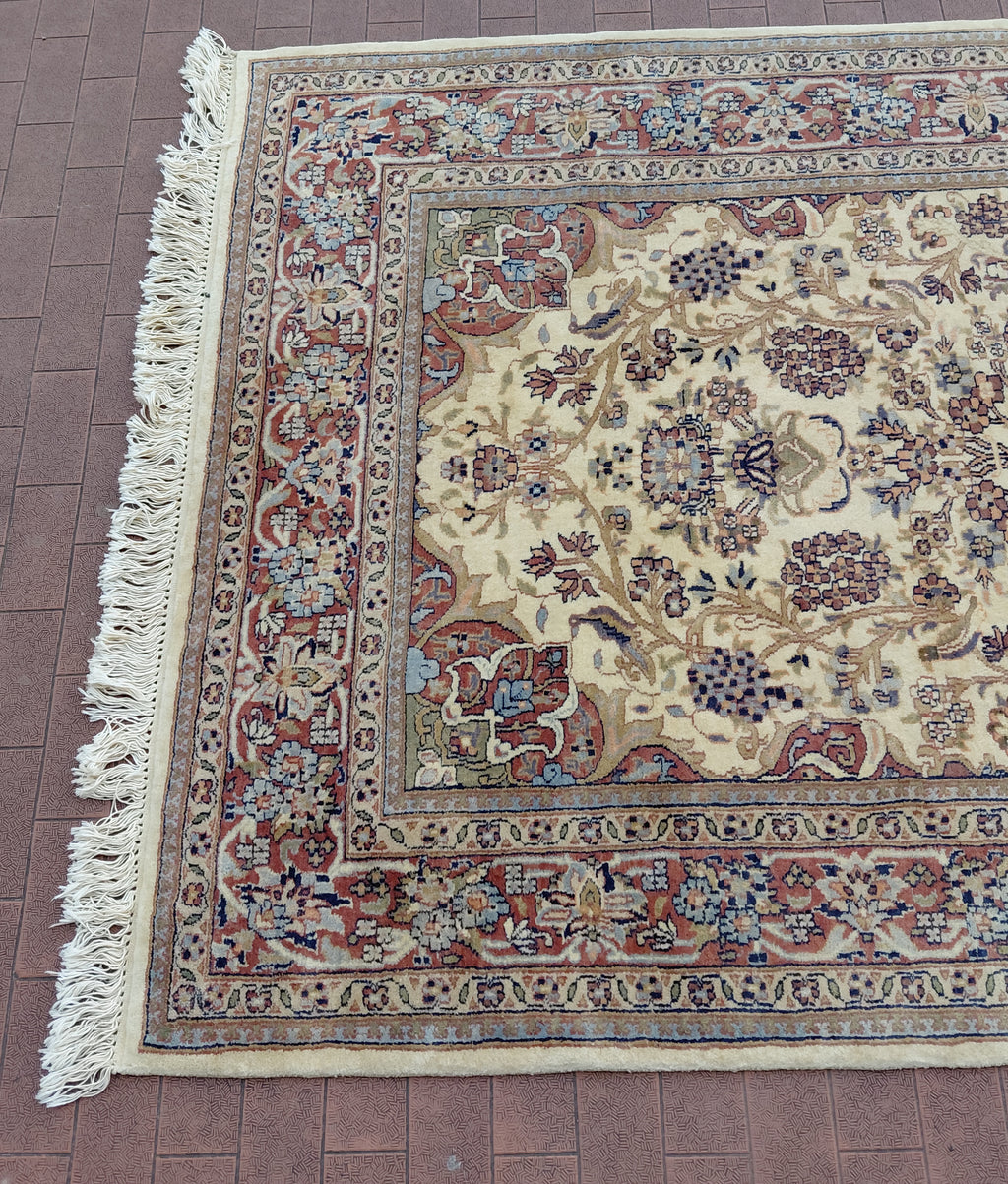 Meraviglioso tappeto Agra Extra fine Certificato