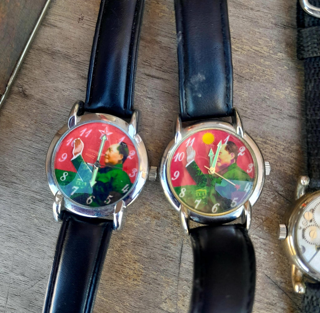 3 orologi mecanici originali funziona