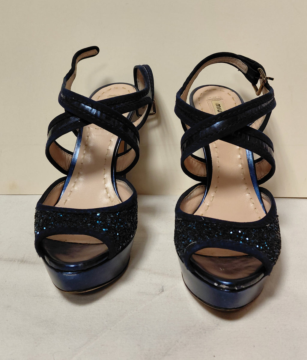 Elegante scarpe Miu Miu con certificato