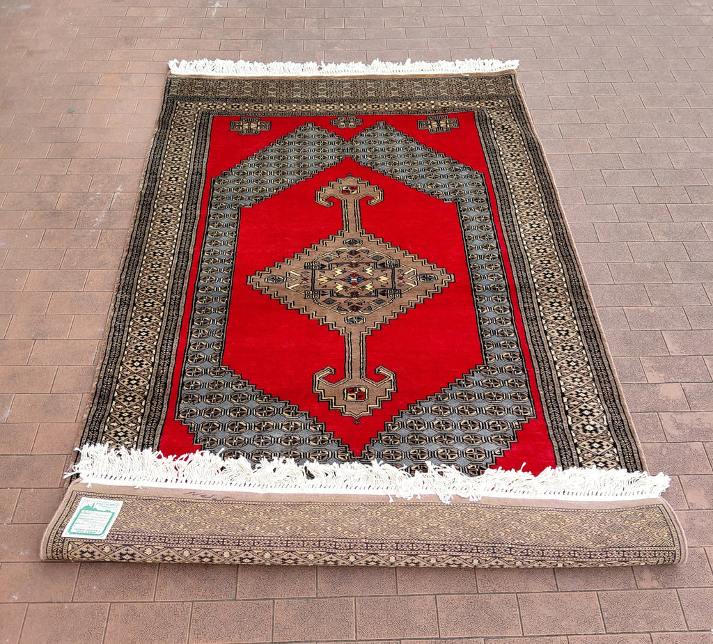 Tappeto hand-made cashmere certificato