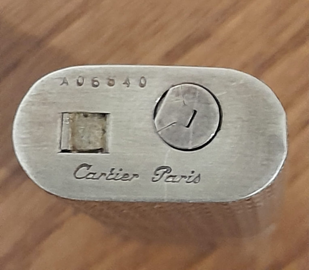 Accendino Cartier in scatola