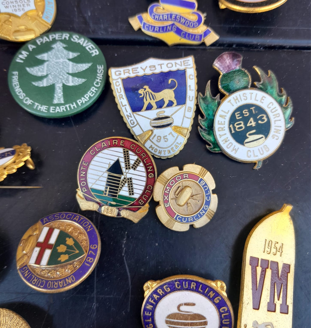 Collezione di più di 100 spilla