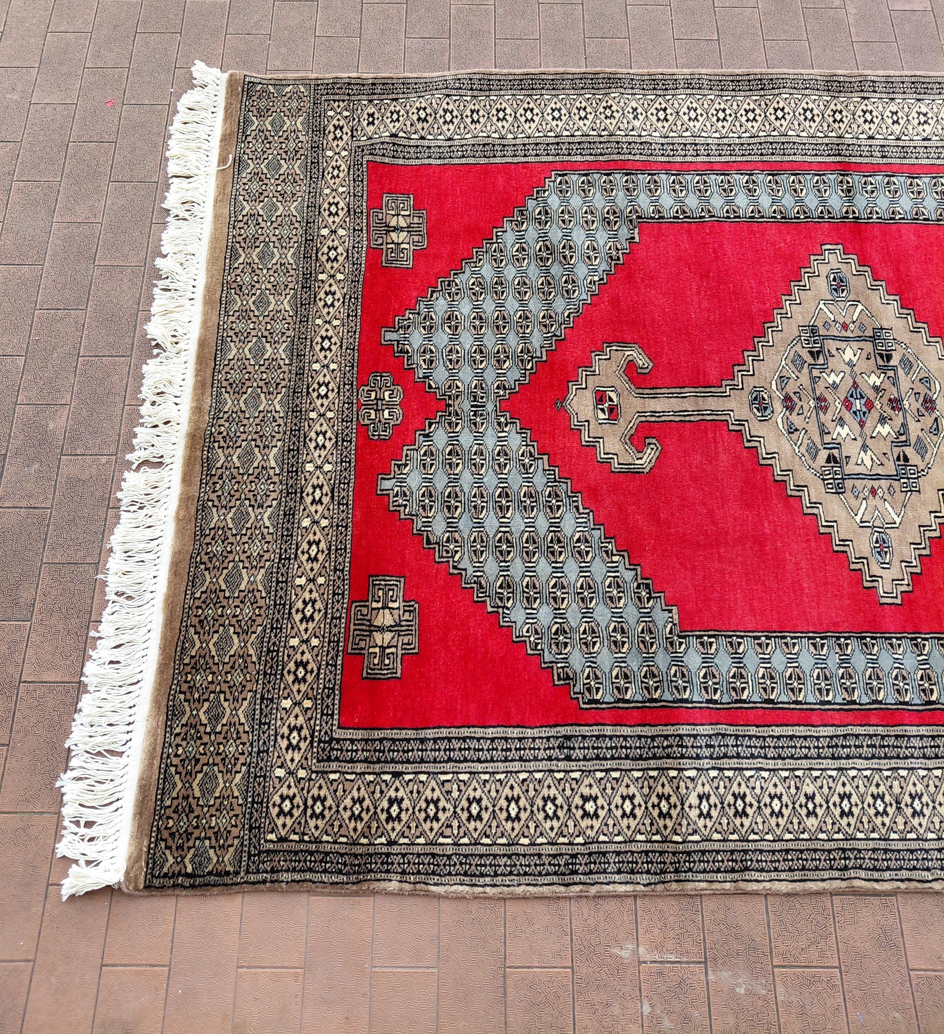 Tappeto hand-made cashmere certificato