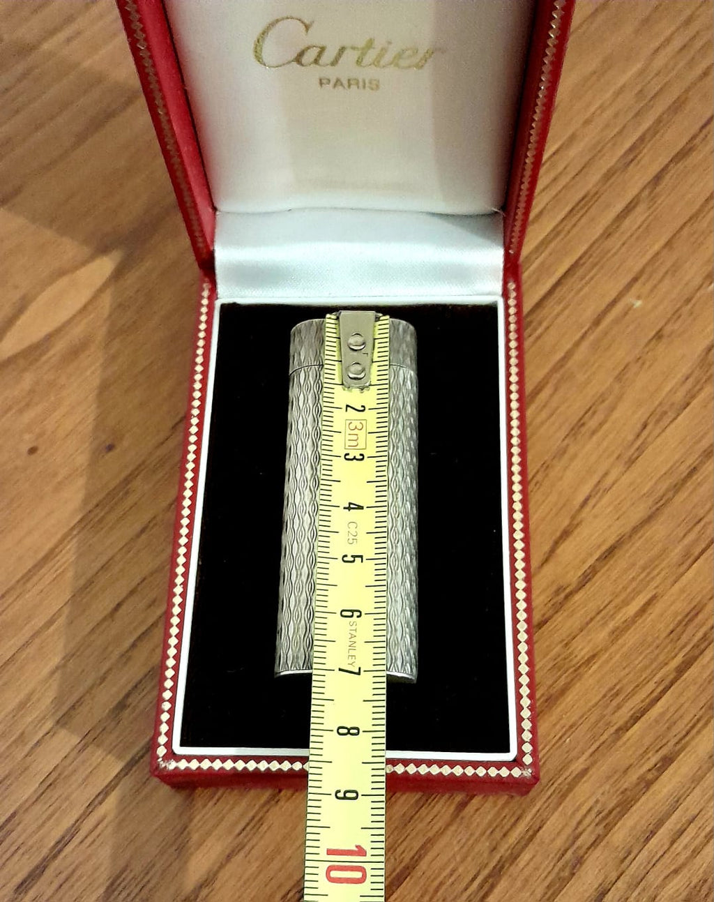 Accendino Cartier in scatola