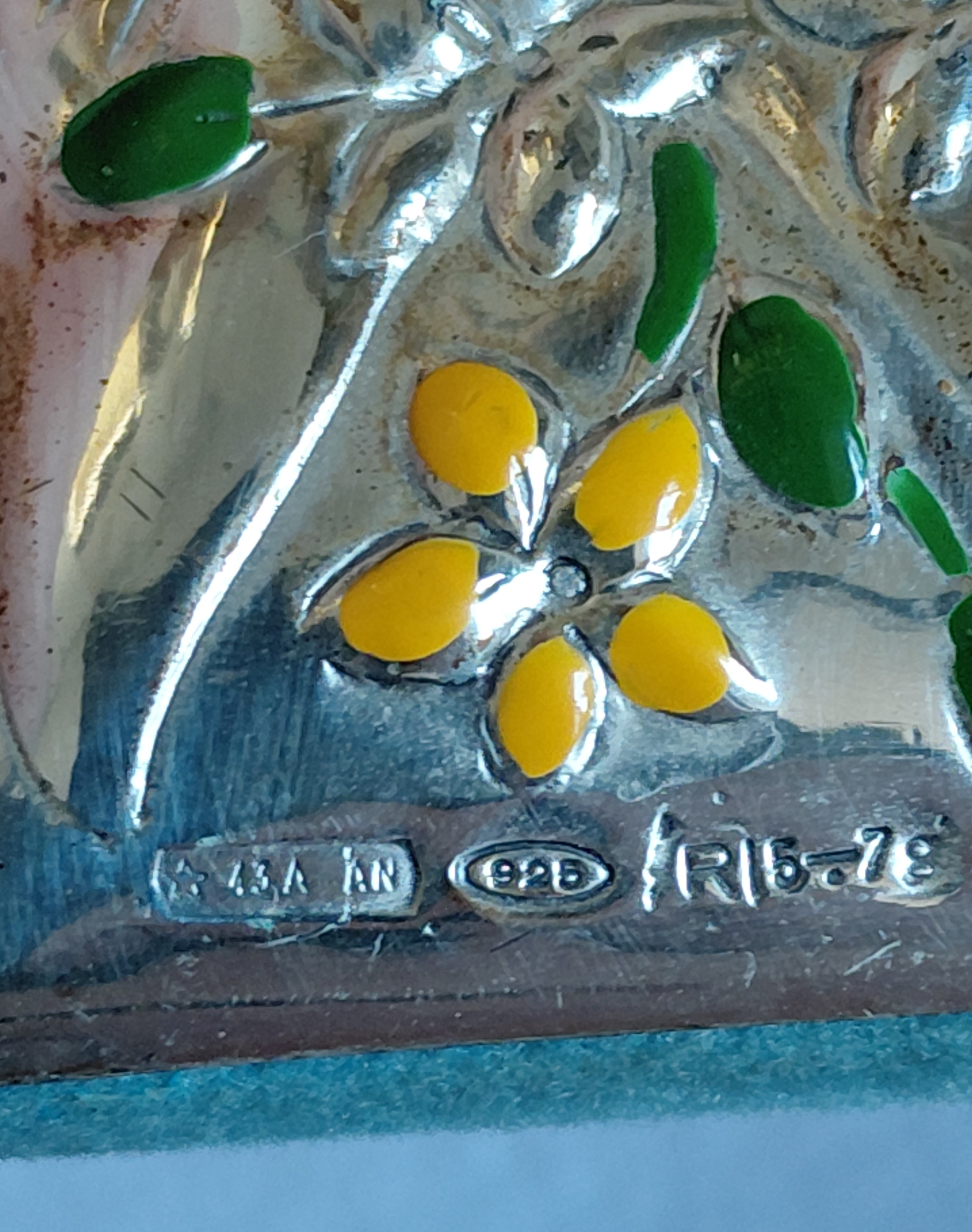 5 cornice di qualità in argento