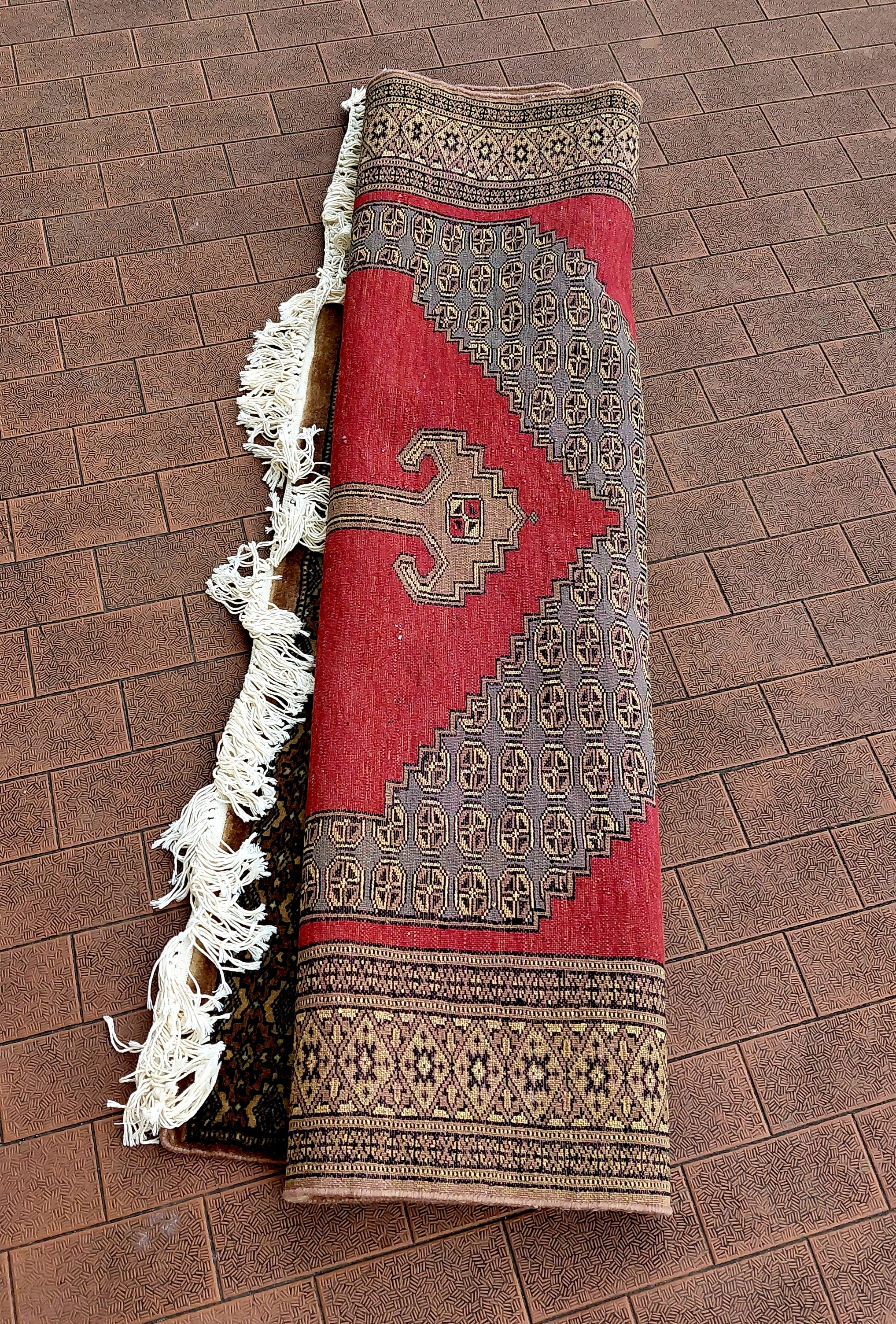 Tappeto hand-made cashmere certificato