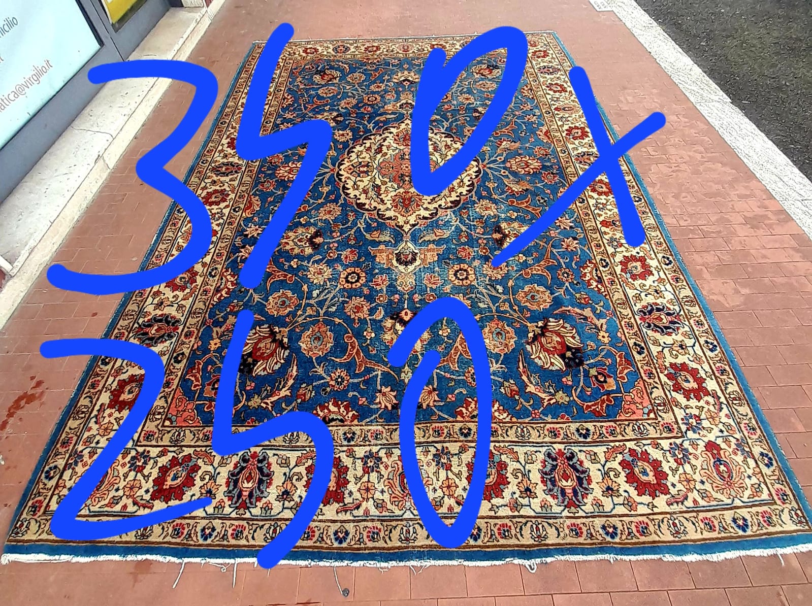 Antico tappeto persiano hand-made garantito