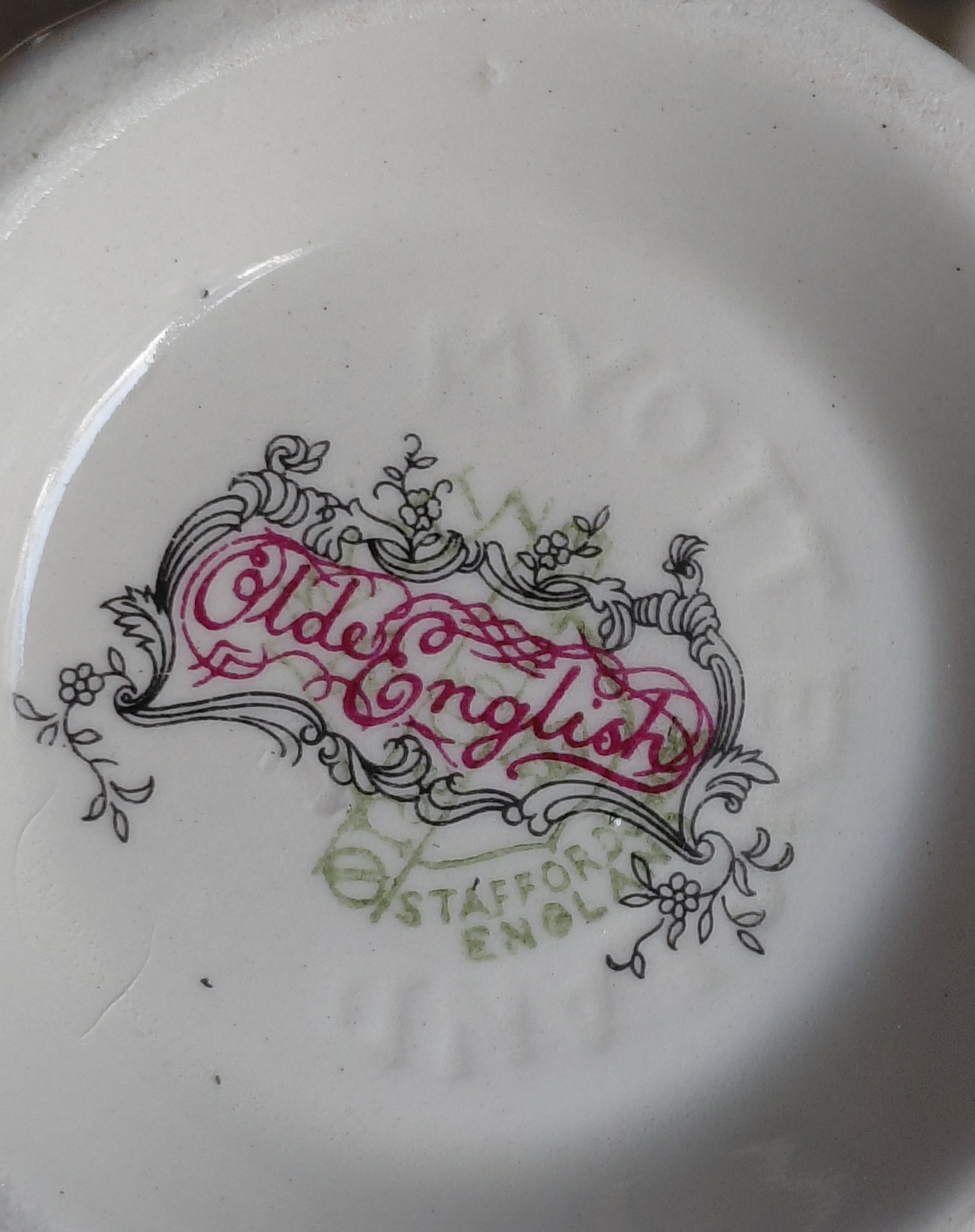 Antico servito inglese