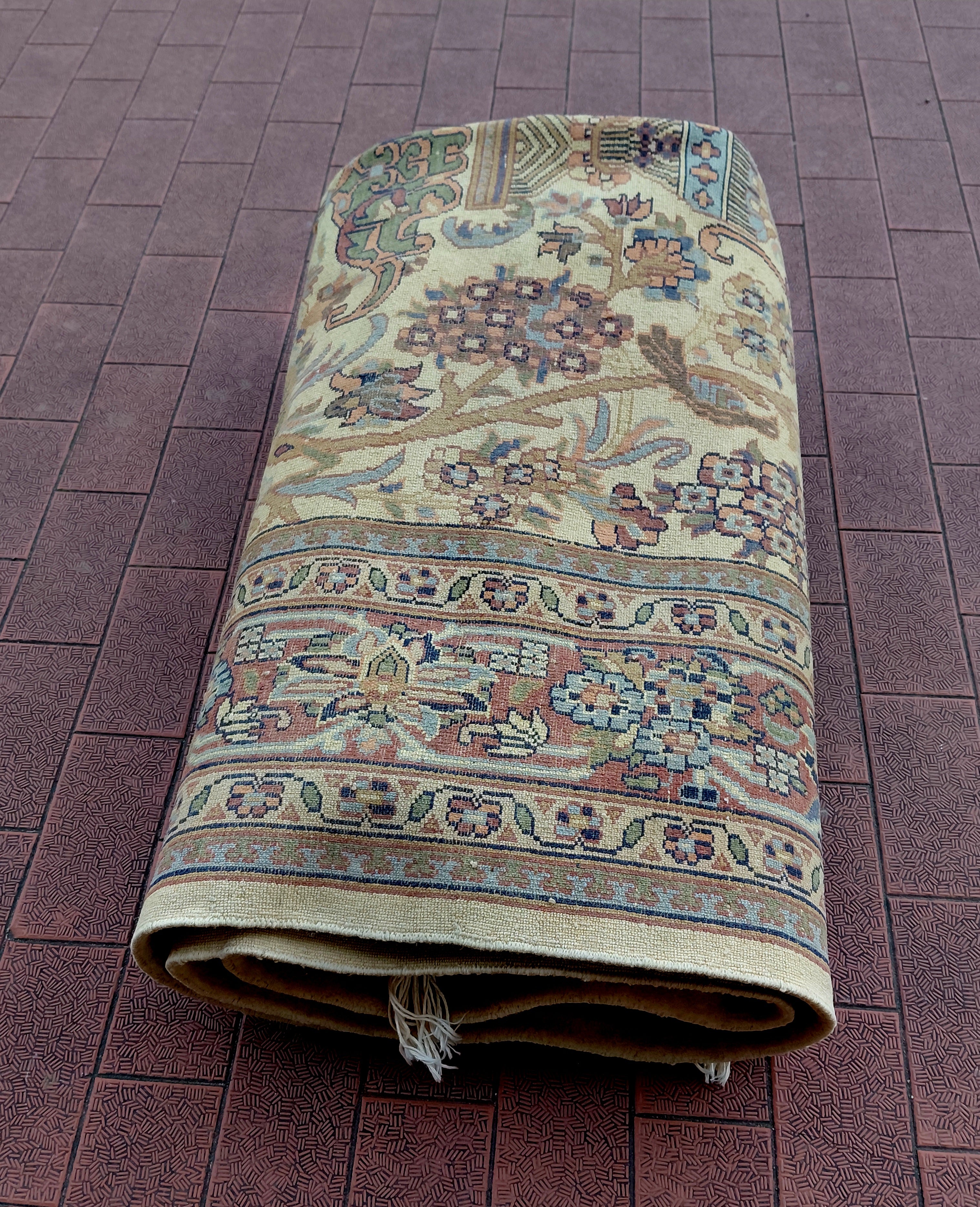 Meraviglioso tappeto Agra Extra fine Certificato