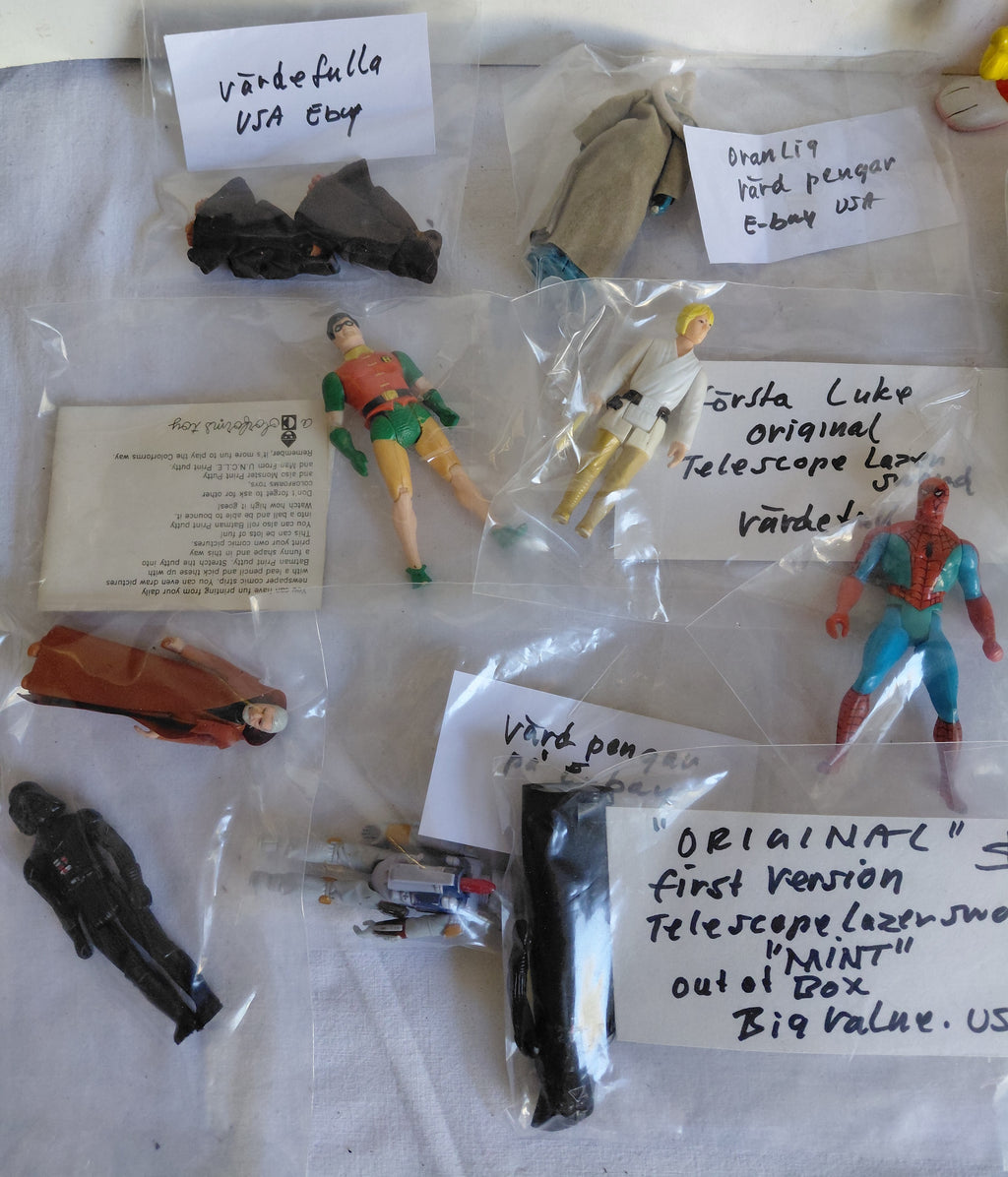 Collezione action figures